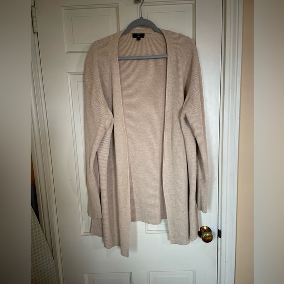 J. Crew Sweaters - J Crew 365 Women’s Open Front Cardigan Sweater Long Sleeve Wool Blend Size XL